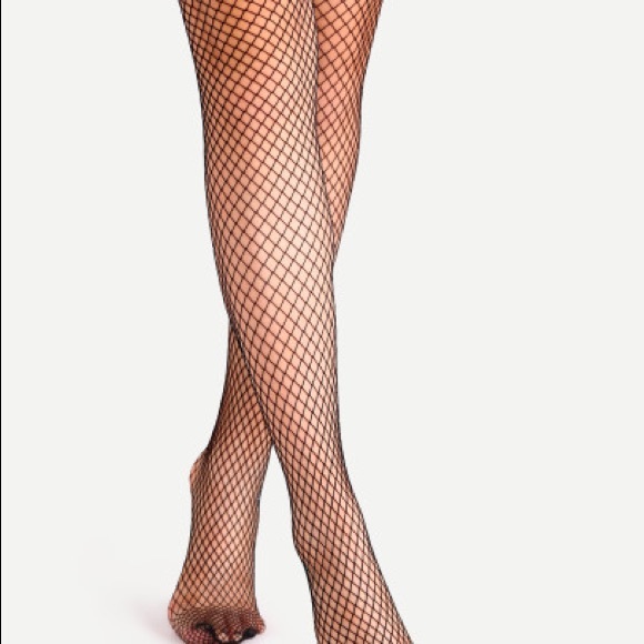 ‼️2 PAIR‼️ Black sexy Fishnet Pantyhose - Stocking - Picture 4 of 4